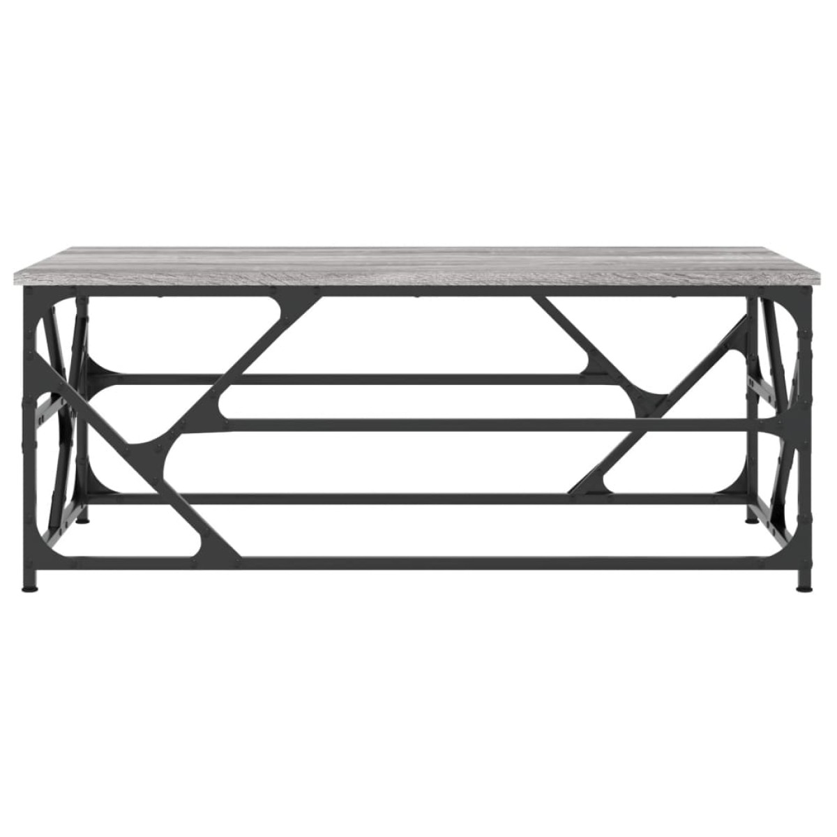vidaXL Τραπεζάκι Σαλονιού Γκρι Sonoma 100x50x40 εκ. Επεξεργασμένο Ξύλο