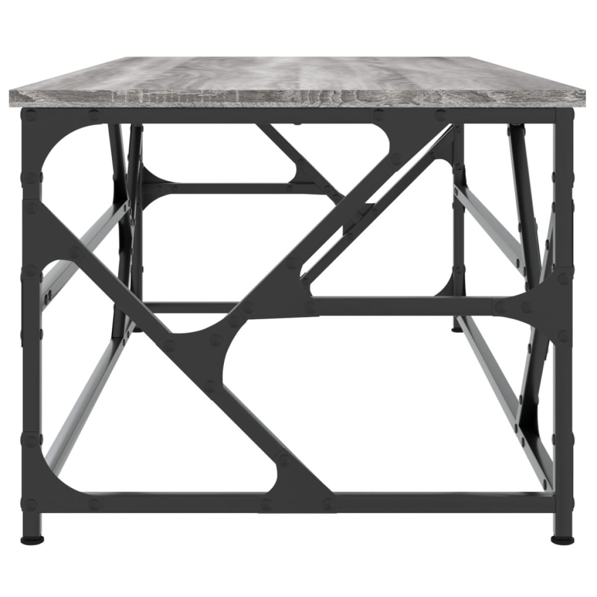 vidaXL Τραπεζάκι Σαλονιού Γκρι Sonoma 100x50x40 εκ. Επεξεργασμένο Ξύλο