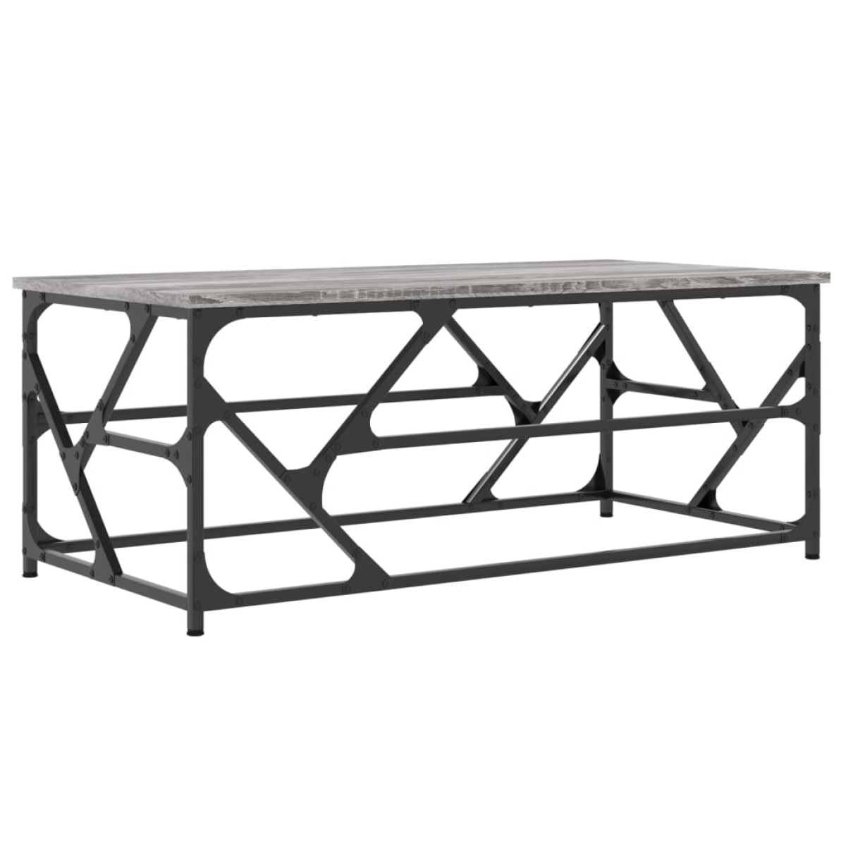 vidaXL Τραπεζάκι Σαλονιού Γκρι Sonoma 100x50x40 εκ. Επεξεργασμένο Ξύλο