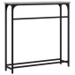 vidaXL Τραπέζι Κονσόλα Γκρι Sonoma 75 x 19,5 x 75 εκ. Επεξεργ. Ξύλο