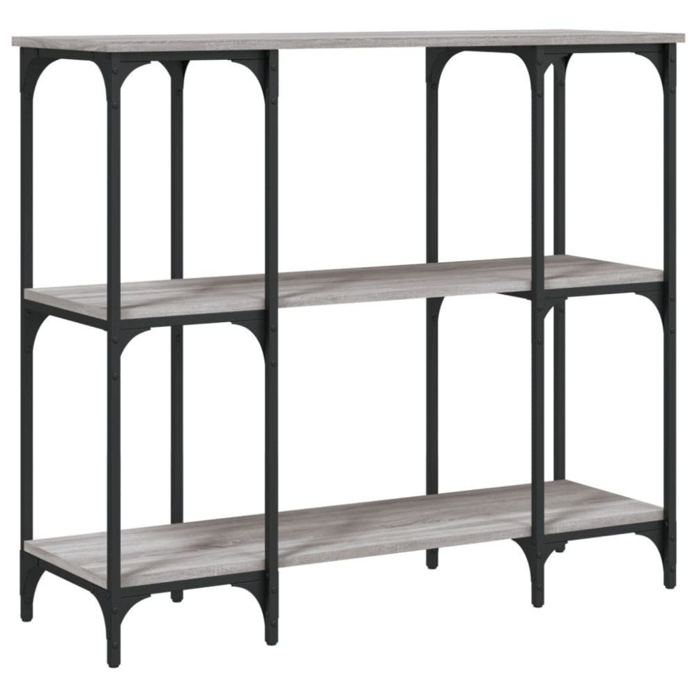 vidaXL Τραπέζι Κονσόλα Γκρι Sonoma 102x35x90 εκ. Επεξεργασμένο Ξύλο