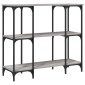 vidaXL Τραπέζι Κονσόλα Γκρι Sonoma 102x35x90 εκ. Επεξεργασμένο Ξύλο