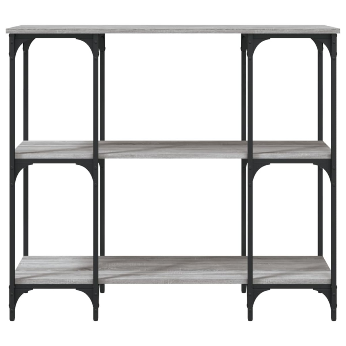vidaXL Τραπέζι Κονσόλα Γκρι Sonoma 102x35x90 εκ. Επεξεργασμένο Ξύλο