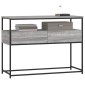 vidaXL Τραπέζι Κονσόλα Γκρι Sonoma 100x40x75 εκ. Επεξεργασμένο Ξύλο