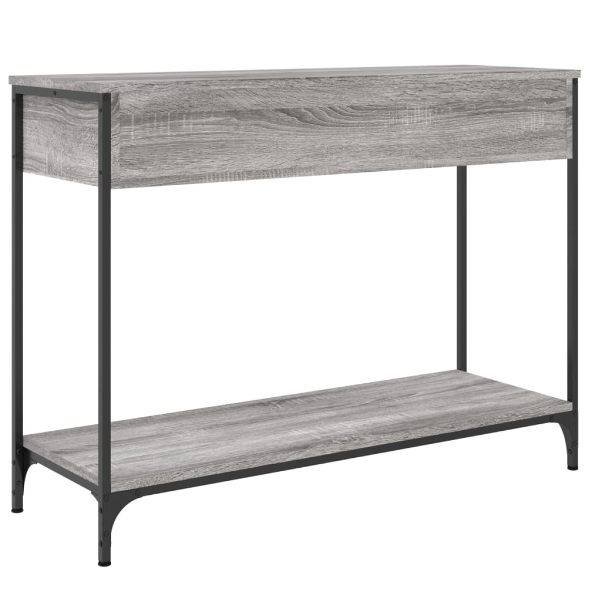 vidaXL Τραπέζι Κονσόλα Γκρι Sonoma 100x34,5x75 εκ. Επεξεργασμένο Ξύλο