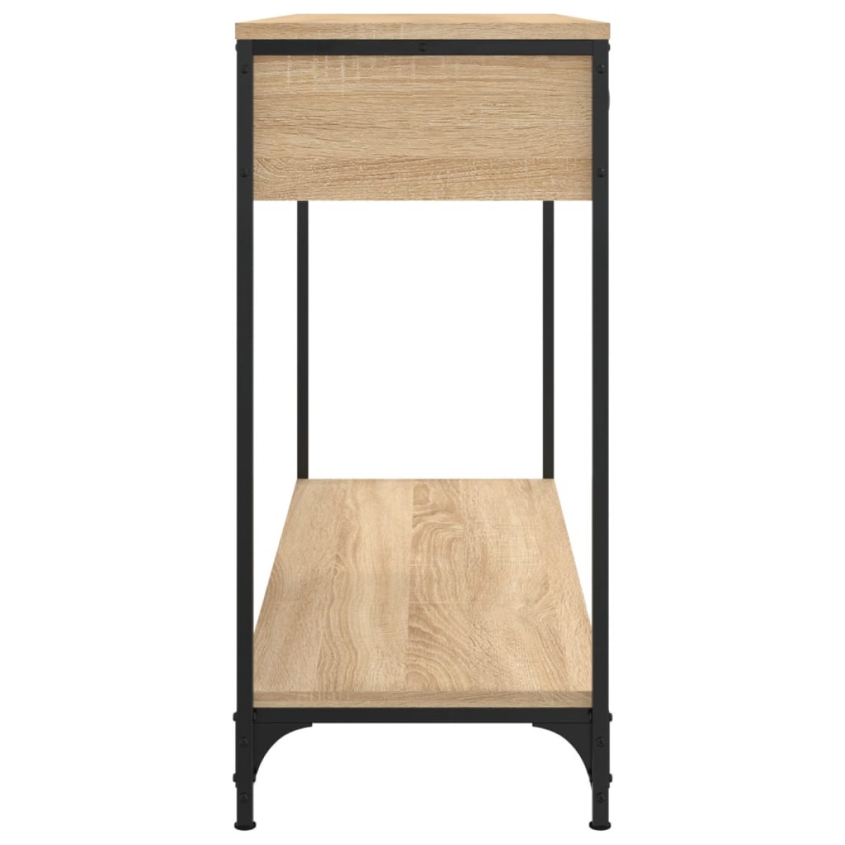 vidaXL Τραπέζι Κονσόλα Sonoma Δρυς 100x34,5x75 εκ. Επεξεργασμένο Ξύλο