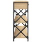 vidaXL Τραπέζι Κονσόλα Sonoma Δρυς 100x28x75 εκ. Επεξεργασμένο Ξύλο