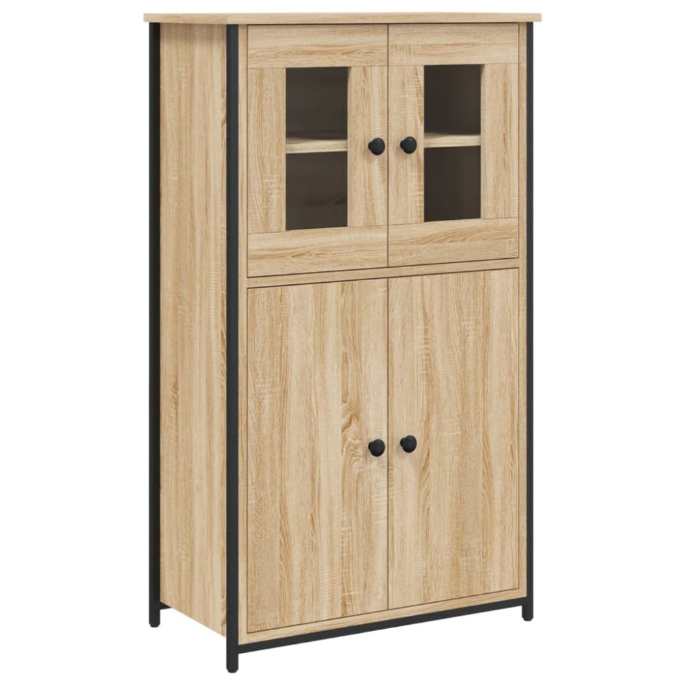 vidaXL Ντουλάπι Sonoma Δρυς 62 x 32 x 106,5 εκ.από Επεξεργασμένο Ξύλο