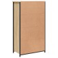 vidaXL Ντουλάπι Sonoma Δρυς 62 x 32 x 106,5 εκ.από Επεξεργασμένο Ξύλο