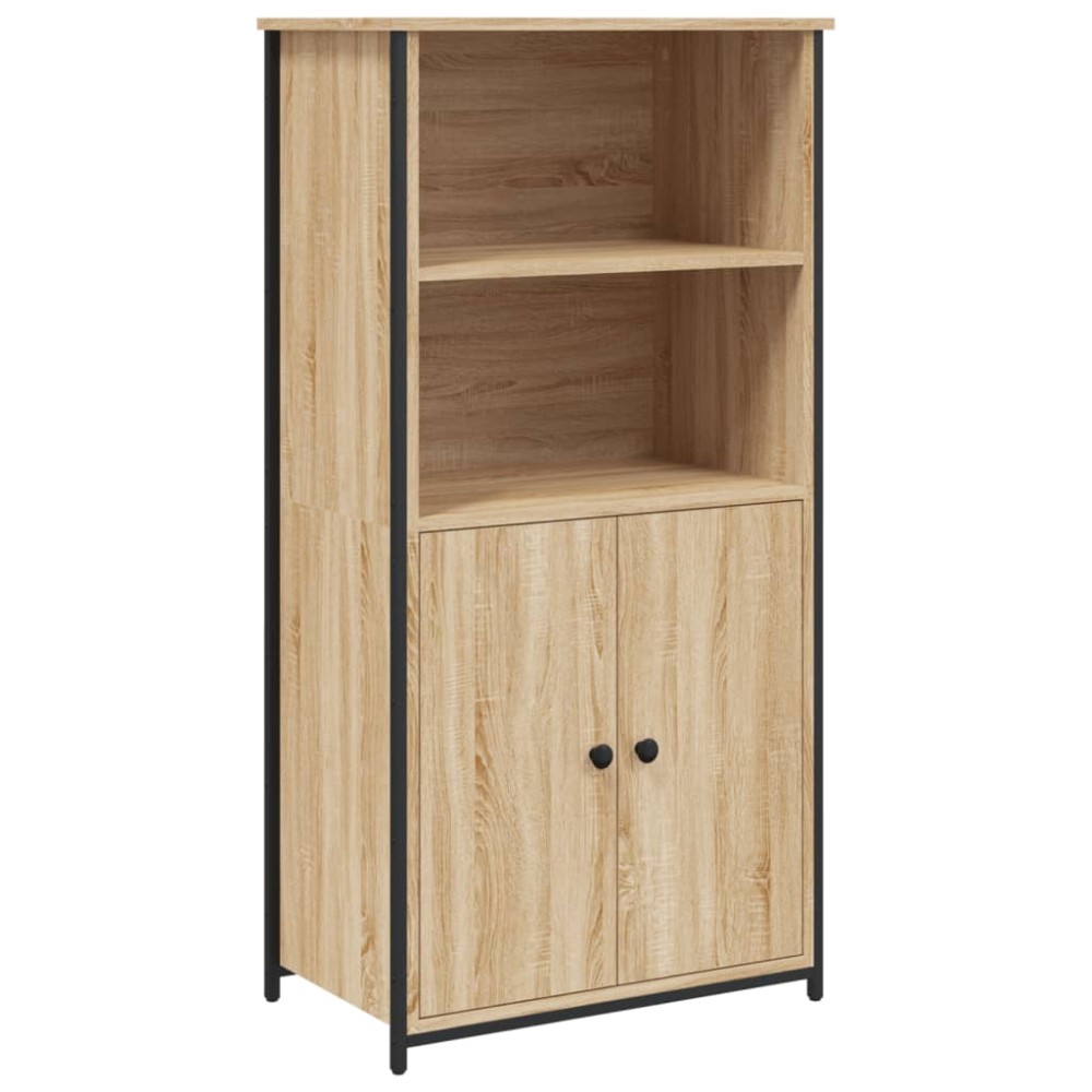 vidaXL Ντουλάπι Sonoma Δρυς 62x36x121,5 εκ. από Επεξεργασμένο Ξύλο