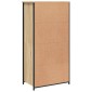 vidaXL Ντουλάπι Sonoma Δρυς 62x36x121,5 εκ. από Επεξεργασμένο Ξύλο
