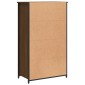 vidaXL Ντουλάπι Καφέ Δρυς 62 x 32 x 103,5 εκ. από Επεξεργασμένο Ξύλο
