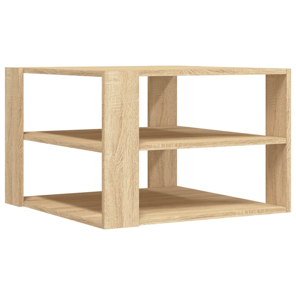 vidaXL Τραπεζάκι Σαλονιού Sonoma Δρυς 59,5x59,5x40 εκ. Επεξεργ. Ξύλο