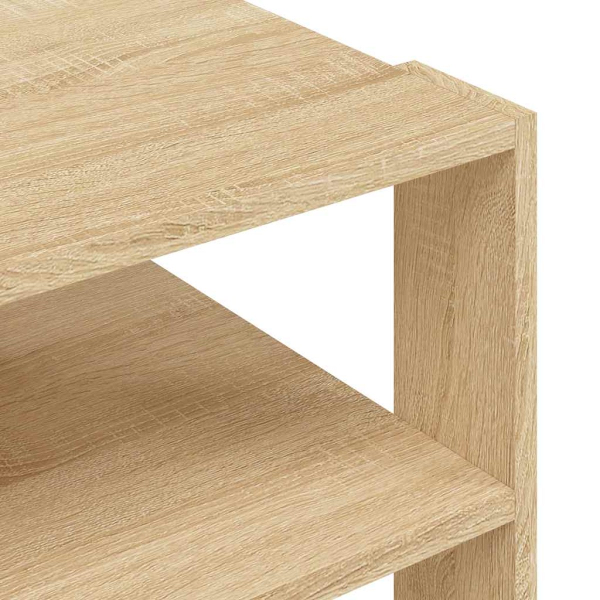 vidaXL Τραπεζάκι Σαλονιού Sonoma Δρυς 59,5x59,5x40 εκ. Επεξεργ. Ξύλο
