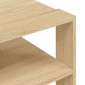 vidaXL Τραπεζάκι Σαλονιού Sonoma Δρυς 59,5x59,5x40 εκ. Επεξεργ. Ξύλο