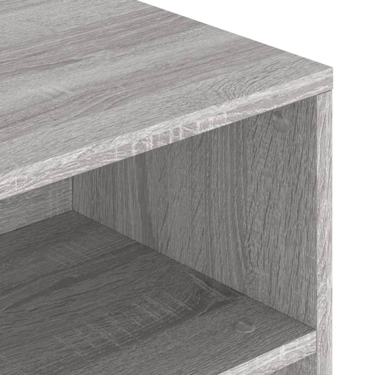 vidaXL Τραπεζάκι Σαλονιού Γκρι Sonoma 90x55x42,5 εκ Επεξεργασμένο Ξύλο