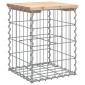 vidaXL Παγκάκι Κήπου Συρματοκιβώτιο 33x31x42 εκ. από Μασίφ Ξύλο Πεύκου