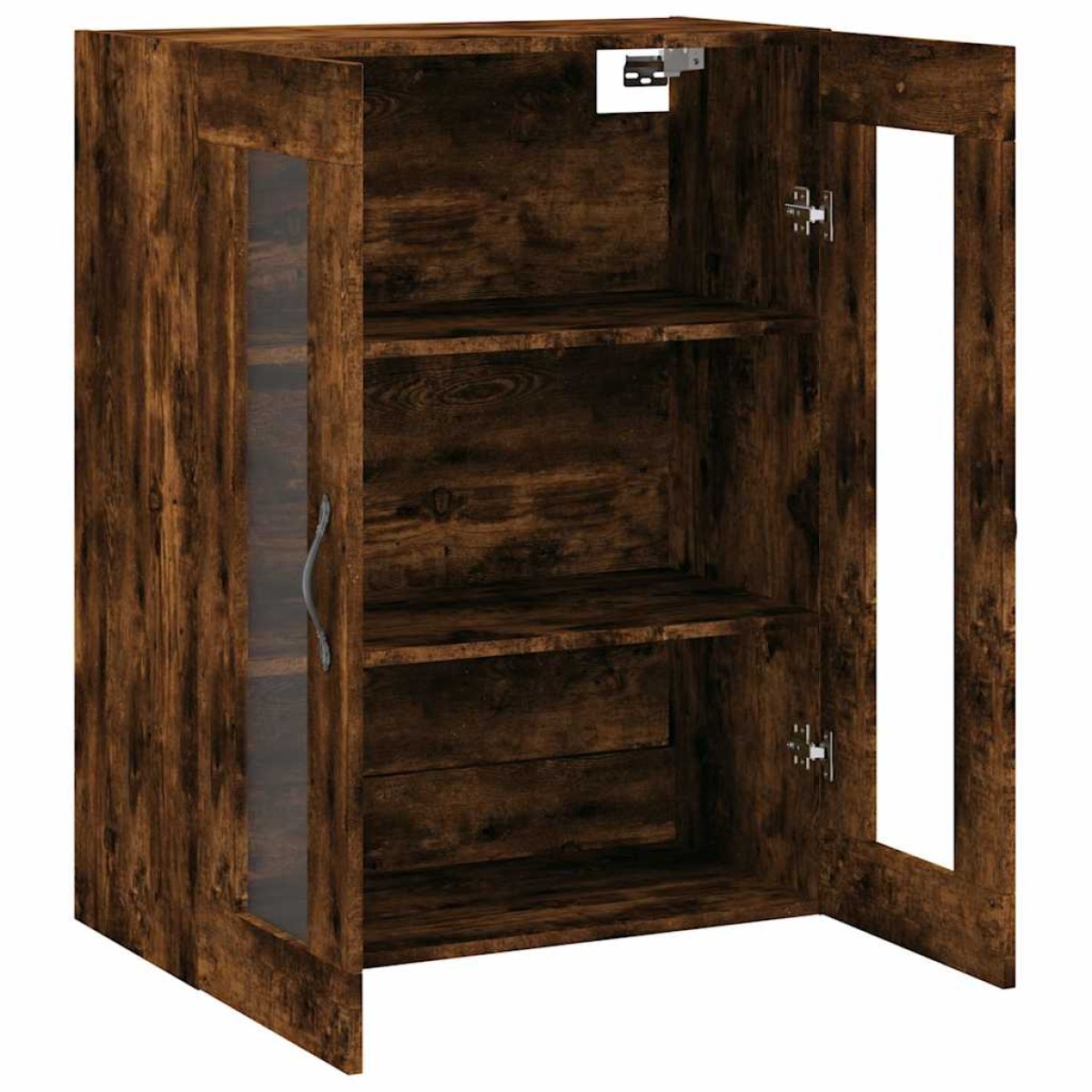 vidaXL Ντουλάπι Τοίχου Καπνιστή Δρυς 69,5 x 34 x 90 εκ. Επεξεργ. Ξύλο