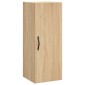 vidaXL Ντουλάπι Τοίχου Sonoma Δρυς 34,5 x 34 x 90 εκ. Επεξεργ. Ξύλο