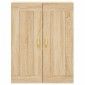 vidaXL Ντουλάπι Επιτοίχιο Sonoma Δρυς 69,5 x 34 x 90 εκ. Επεξεργ. Ξύλο