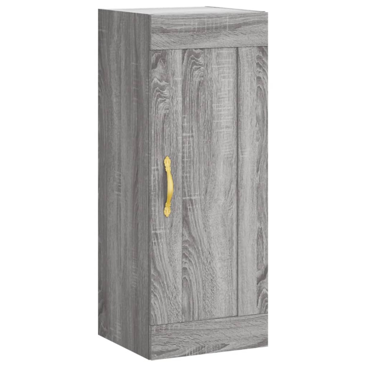 vidaXL Ντουλάπι Τοίχου Γκρι Sonoma 34,5 x 34 x 90 εκ. Επεξεργ. Ξύλο