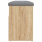 vidaXL Παπουτσοθήκη Sonoma Δρυς 82x32x45,5 εκ. από Επεξεργασμένο Ξύλο