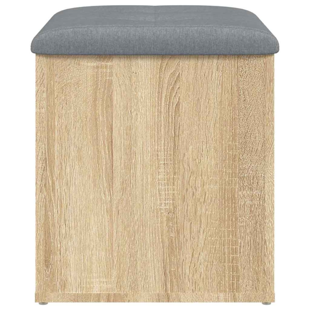 vidaXL Παγκάκι Αποθήκευσης Sonoma Δρυς 42x42x45 εκ. Επεξεργασμένο Ξύλο