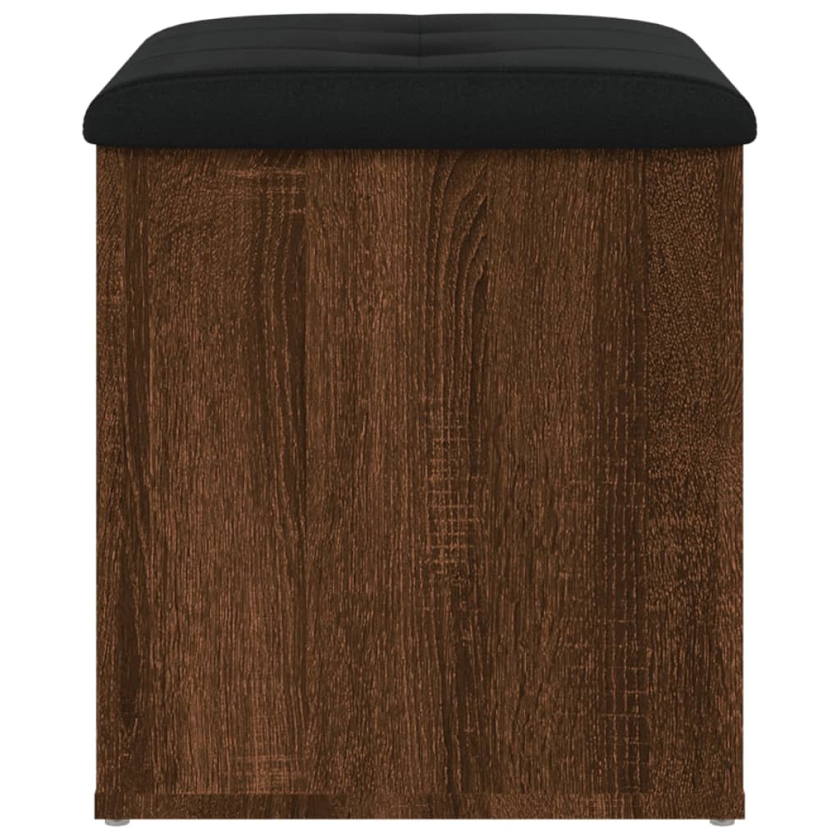 vidaXL Παγκάκι Αποθήκευσης Καφέ Δρυς 42x42x45 εκ. από Επεξ. Ξύλο