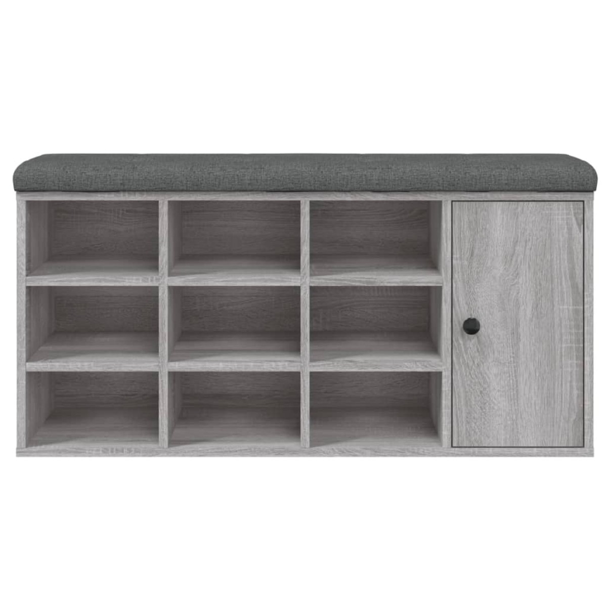 vidaXL Παπουτσοθήκη Γκρι Sonoma 102x32x50 εκ. από Επεξεργασμένο Ξύλο