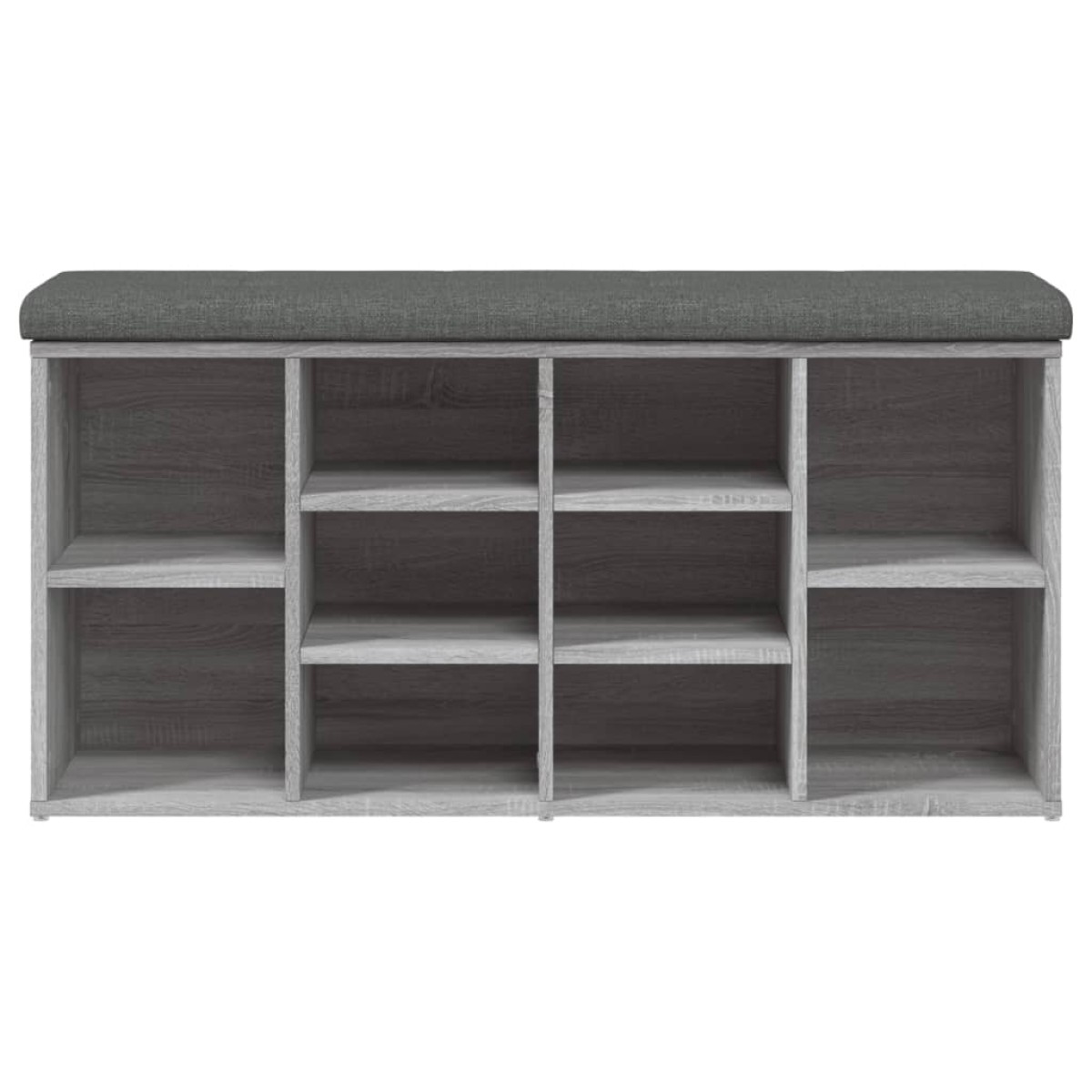 vidaXL Παπουτσοθήκη Γκρι Sonoma 102x32x50 εκ. από Επεξεργασμένο Ξύλο