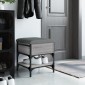 vidaXL Παπουτσοθήκη Γκρι Sonoma 42x42x45 εκ. από Επεξεργασμένο Ξύλο
