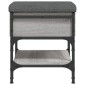 vidaXL Παπουτσοθήκη Γκρι Sonoma 42x42x45 εκ. από Επεξεργασμένο Ξύλο