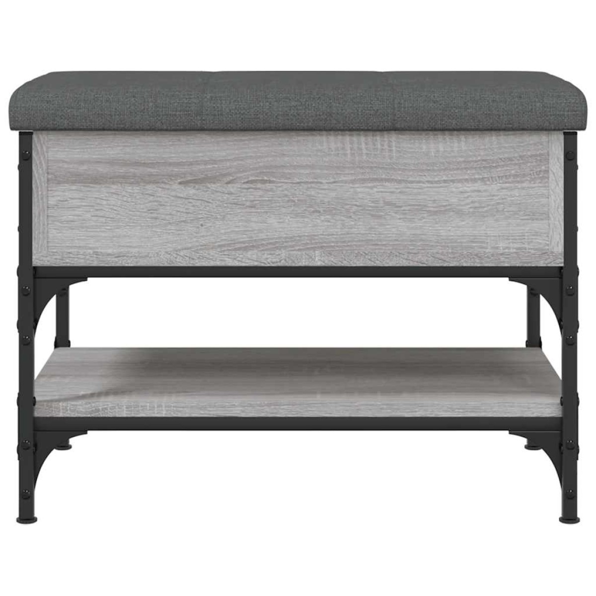 vidaXL Παπουτσοθήκη Γκρι Sonoma 62x42x45 εκ. από Επεξεργασμένο Ξύλο