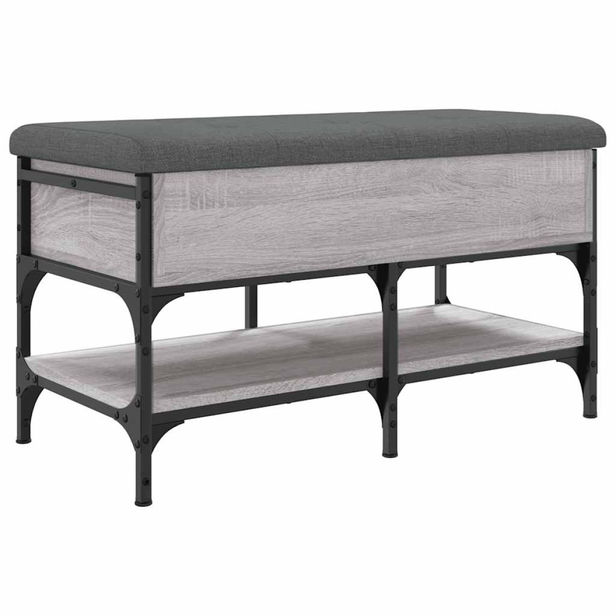 vidaXL Παπουτσοθήκη Γκρι Sonoma 82x42x45 εκ. από Επεξεργασμένο Ξύλο