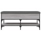 vidaXL Παπουτσοθήκη Γκρι Sonoma 102x42x45 εκ. από Επεξεργασμένο Ξύλο