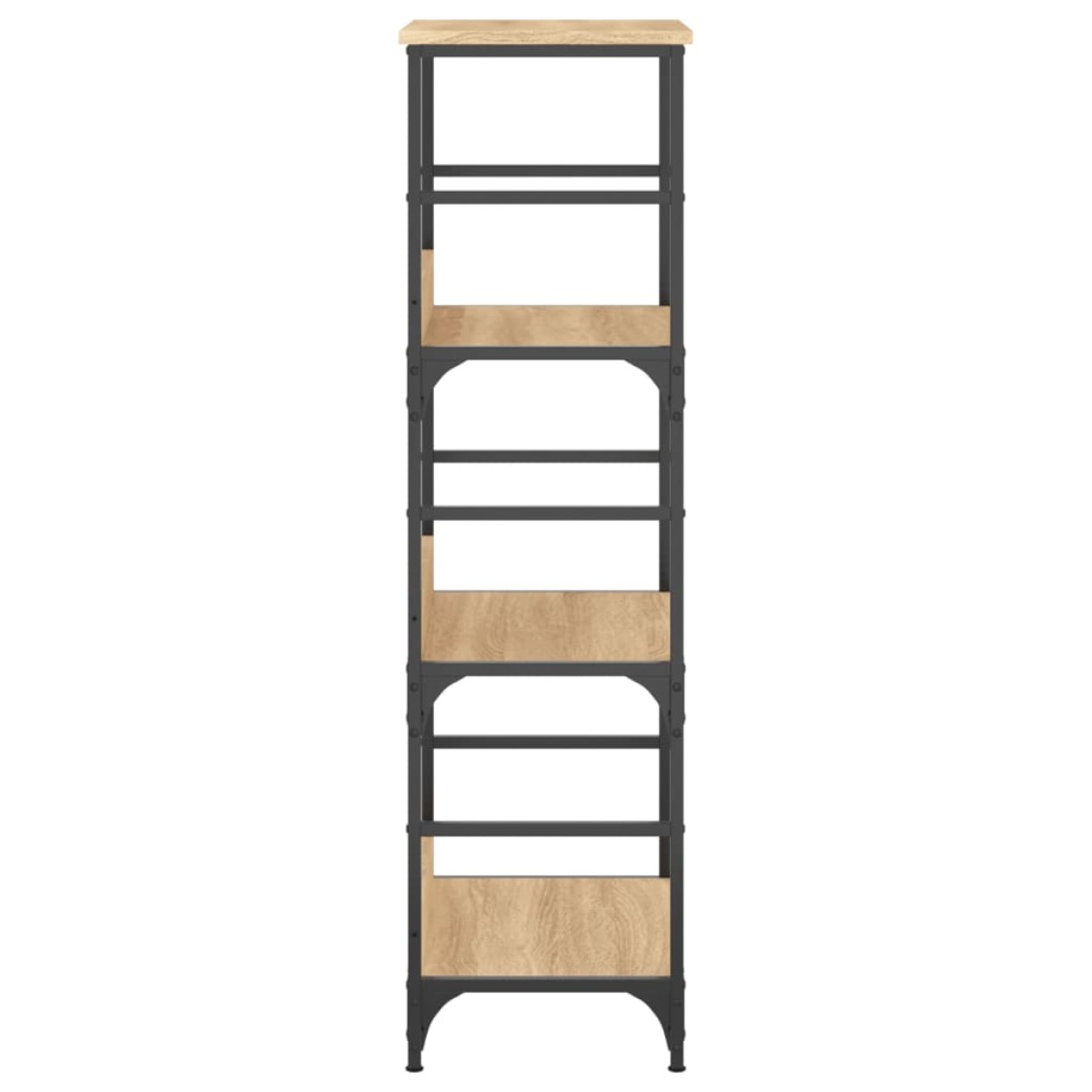 vidaXL Βιβλιοθήκη Sonoma Δρυς 50x33x117,5 εκ. Επεξεργασμένο Ξύλο