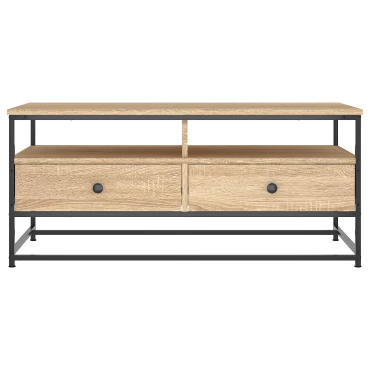 vidaXL Τραπεζάκι Σαλονιού Sonoma Δρυς 100 x 51 x 45 εκ. Επεξεργ. Ξύλο
