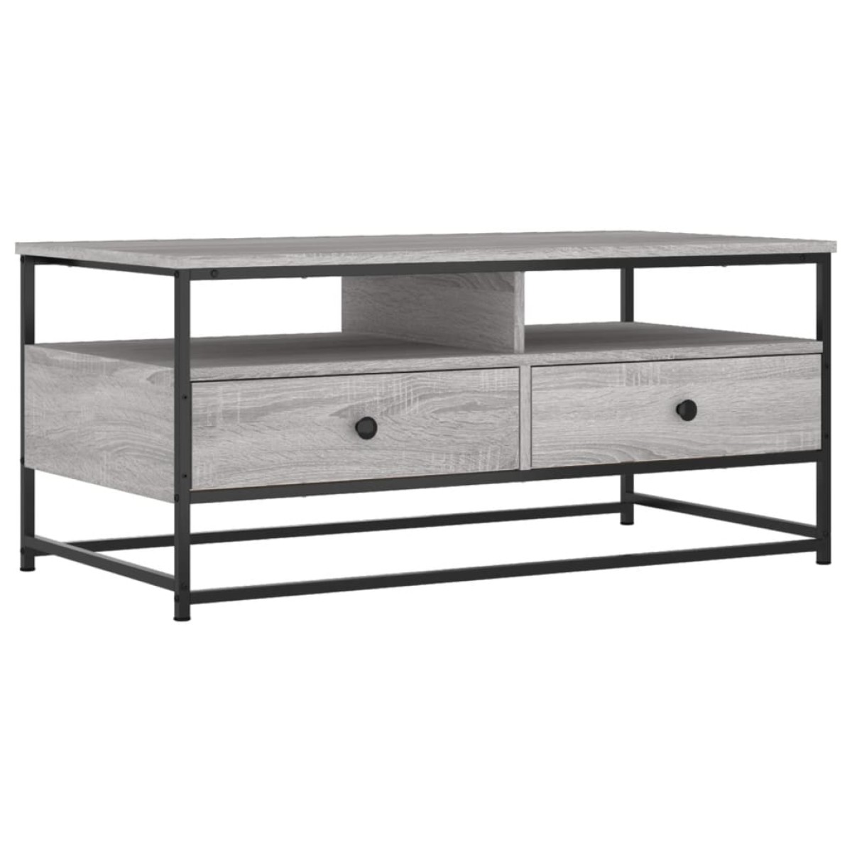vidaXL Τραπεζάκι Σαλονιού Γκρι Sonoma 100 x 51 x 45 εκ. Επεξεργ. Ξύλο