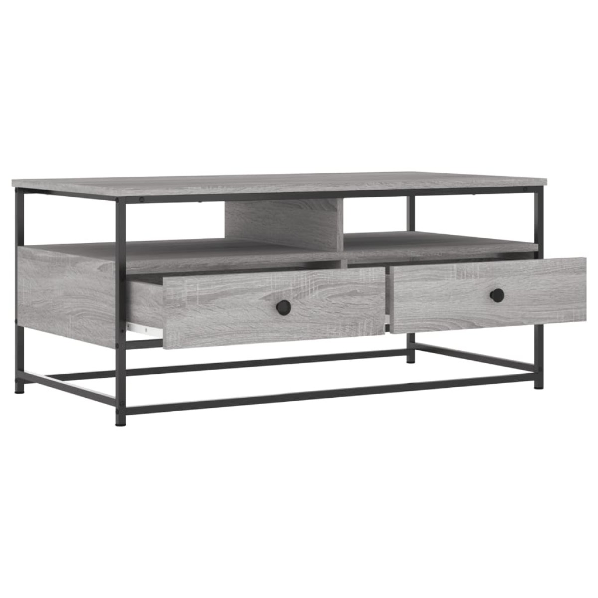 vidaXL Τραπεζάκι Σαλονιού Γκρι Sonoma 100 x 51 x 45 εκ. Επεξεργ. Ξύλο