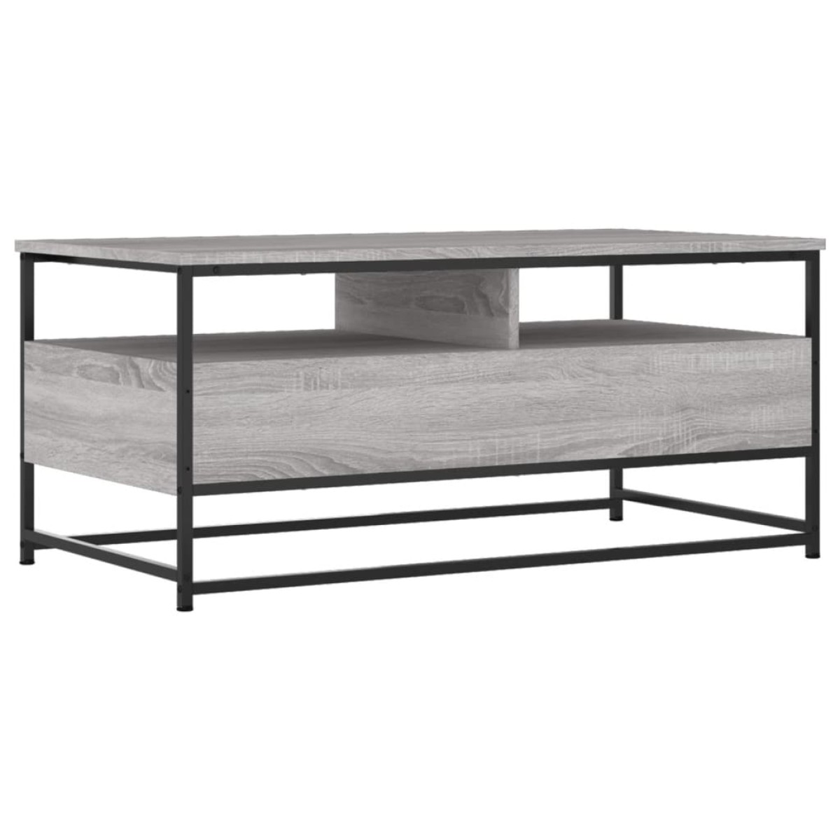 vidaXL Τραπεζάκι Σαλονιού Γκρι Sonoma 100 x 51 x 45 εκ. Επεξεργ. Ξύλο