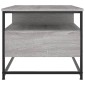 vidaXL Τραπεζάκι Σαλονιού Γκρι Sonoma 100 x 51 x 45 εκ. Επεξεργ. Ξύλο