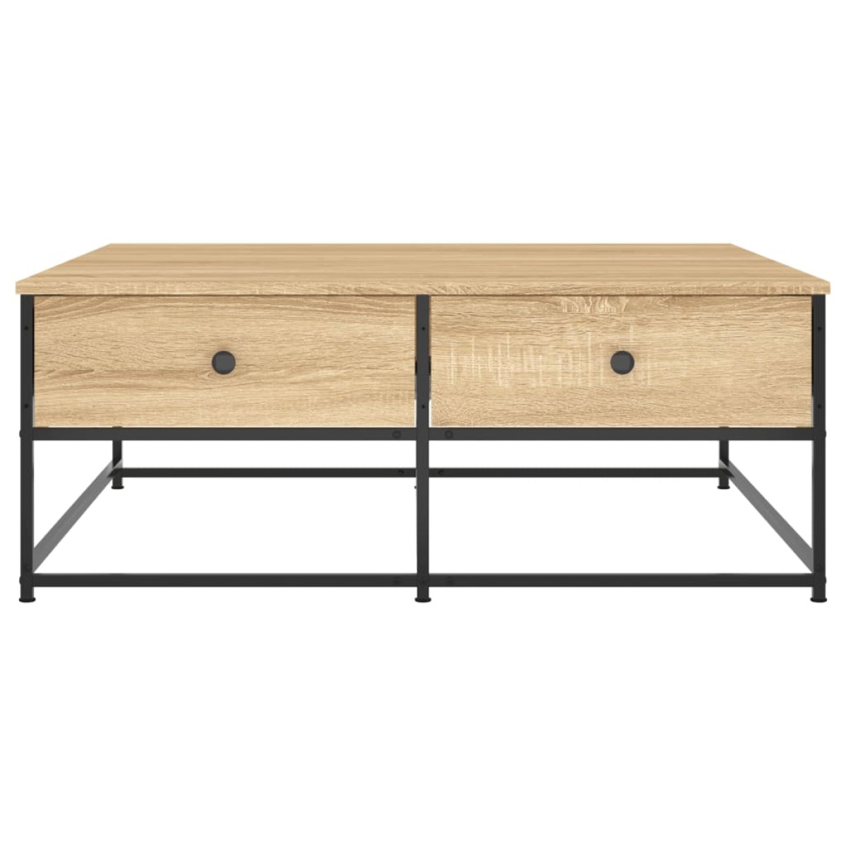 vidaXL Τραπεζάκι Σαλονιού Sonoma Δρυς 100 x 99 x 40 εκ. Επεξεργ. Ξύλο