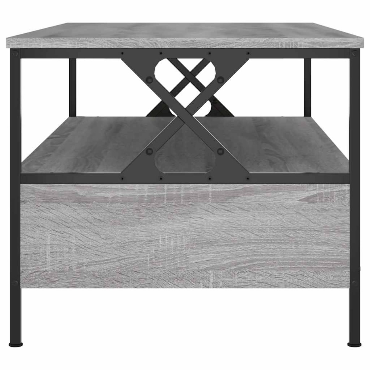 vidaXL Τραπεζάκι Σαλονιού Γκρι Sonoma 100 x 51 x 45 εκ. Επεξεργ. Ξύλο