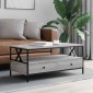 vidaXL Τραπεζάκι Σαλονιού Γκρι Sonoma 100 x 51 x 45 εκ. Επεξεργ. Ξύλο