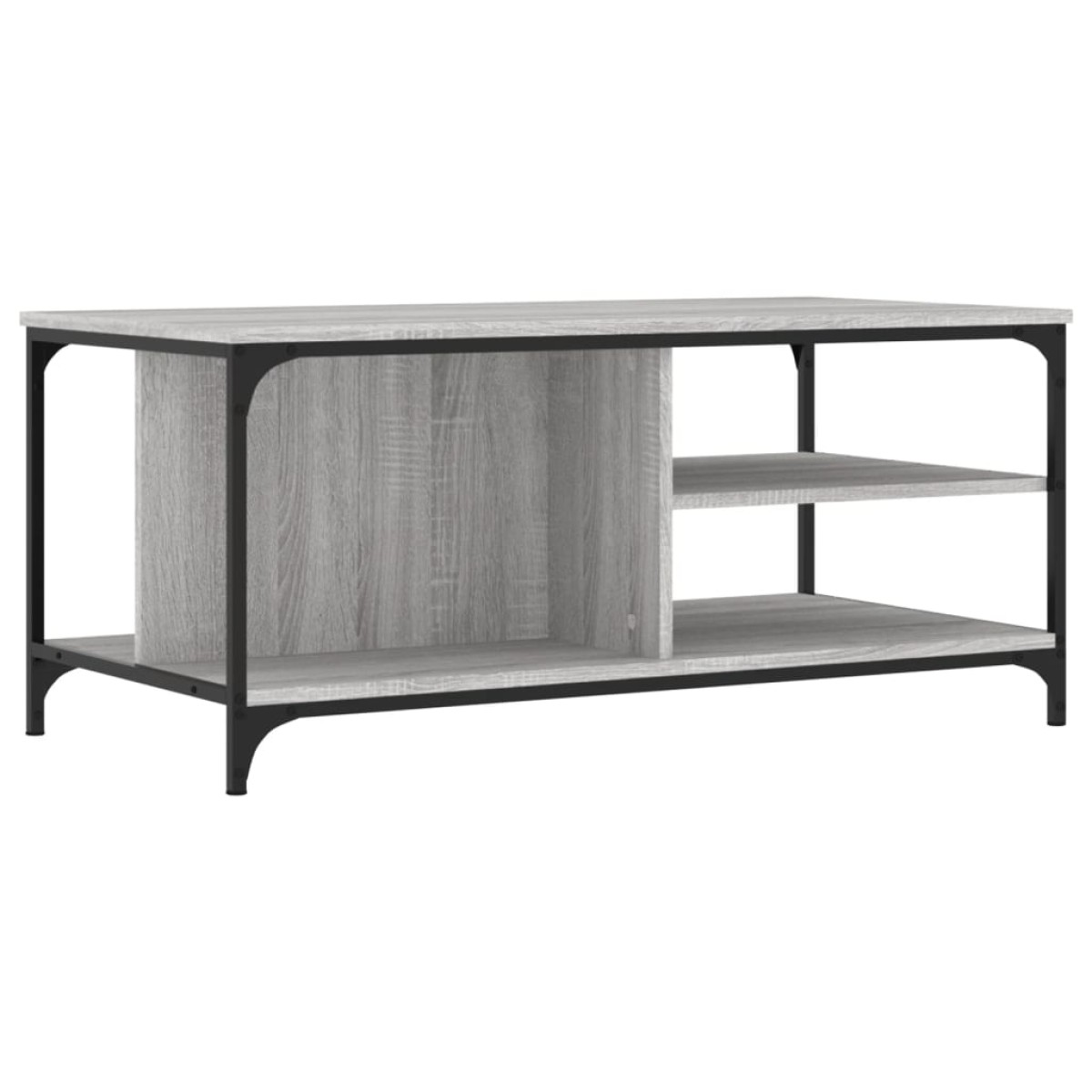 vidaXL Τραπεζάκι Σαλονιού Γκρι Sonoma 100x50x45 εκ. Επεξεργασμένο Ξύλο