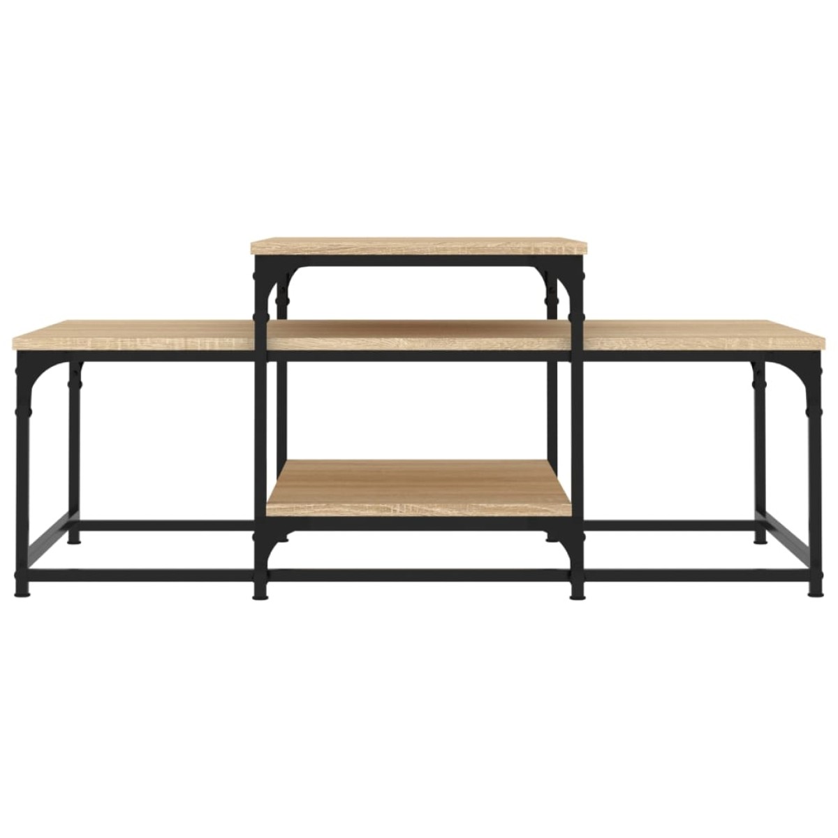 vidaXL Τραπεζάκι Σαλονιού Sonoma Δρυς 102 x 60 x 45 εκ. Επεξεργ. Ξύλο