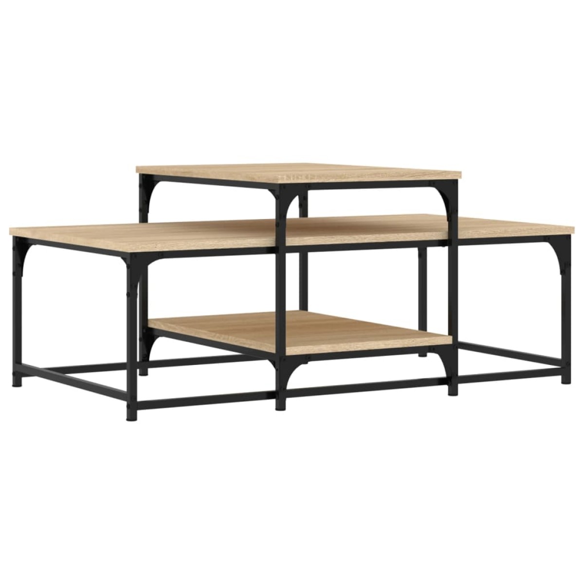 vidaXL Τραπεζάκι Σαλονιού Sonoma Δρυς 102 x 60 x 45 εκ. Επεξεργ. Ξύλο