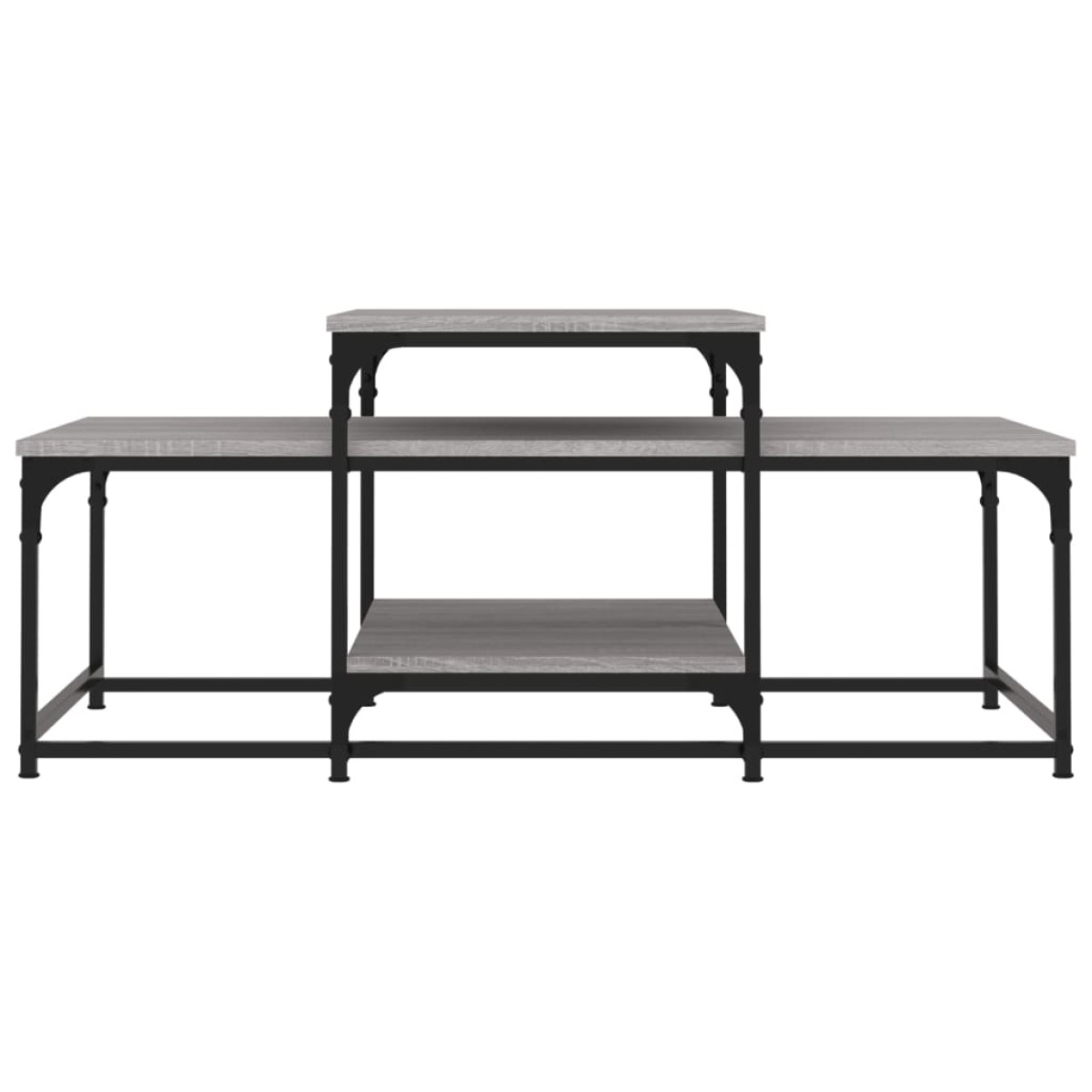 vidaXL Τραπεζάκι Σαλονιού Γκρι Sonoma 102 x 60 x 45 εκ. Επεξεργ. Ξύλο