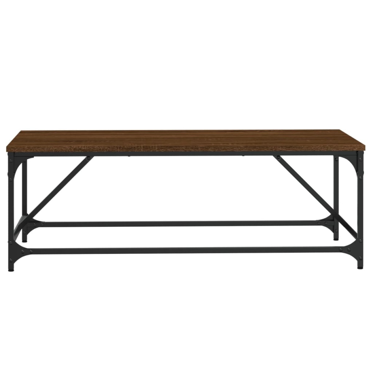 vidaXL Τραπεζάκι Σαλονιού Καφέ Δρυς 100x50x35 εκ. Επεξεργασμ. Ξύλο