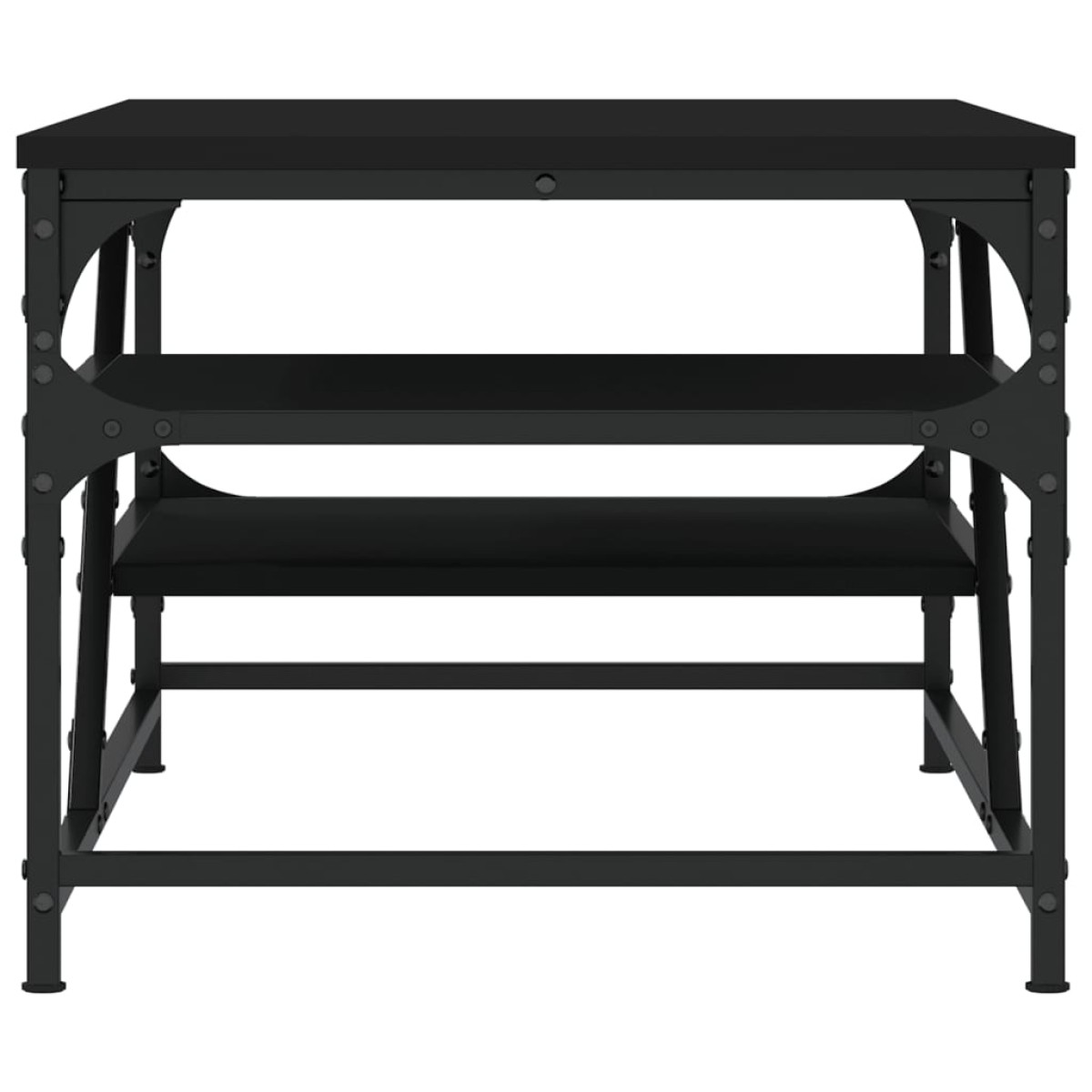 vidaXL Τραπεζάκι Σαλονιού Μαύρο 100 x 49 x 40 εκ. από Επεξεργ. Ξύλο